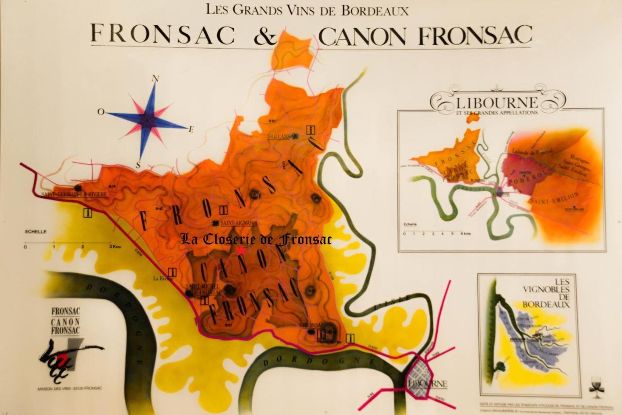 La Closerie De Fronsac Saint-Michel-de-Fronsac Экстерьер фото
